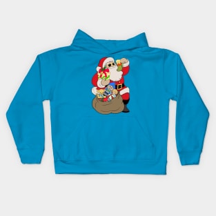 Santa Clause is Coming to Town! Kids Hoodie